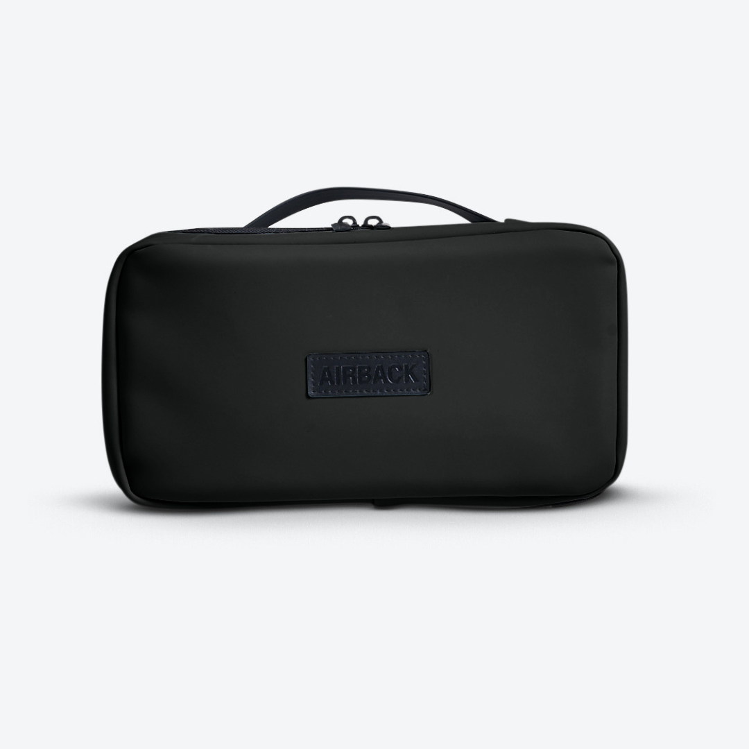 Airback Toiletry Bag Matt Black